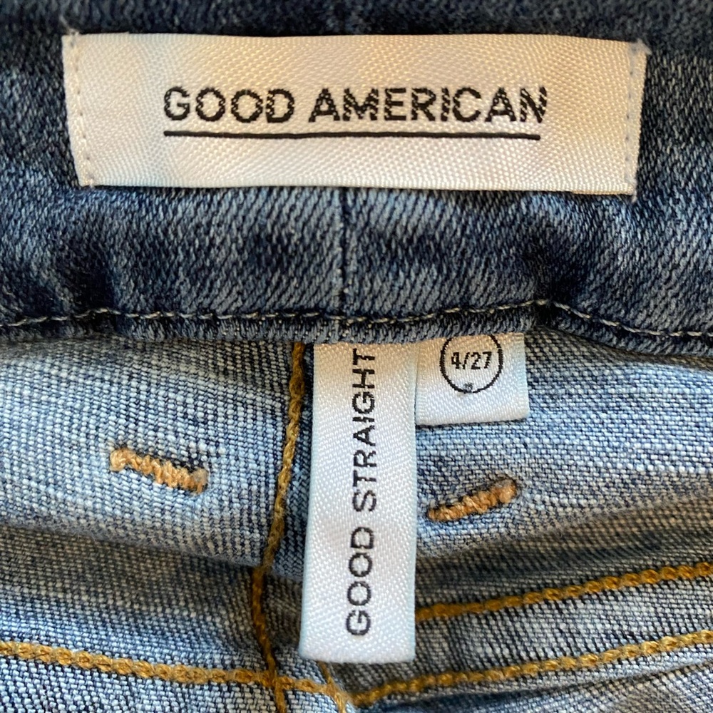 Good American Jeans, Good Straight, Size 4/27